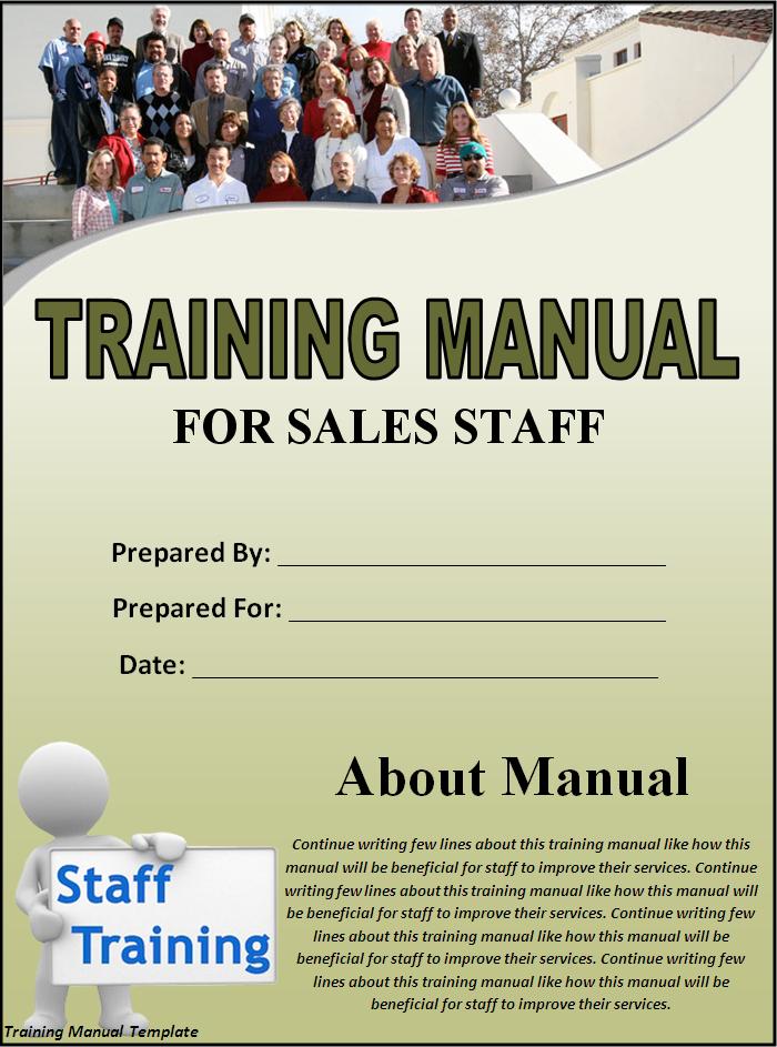 Training Manual Template Professional Word Templates