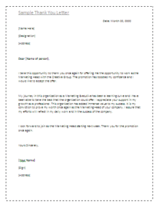 Sample-Thank-You-Letter | Professional Word Templates